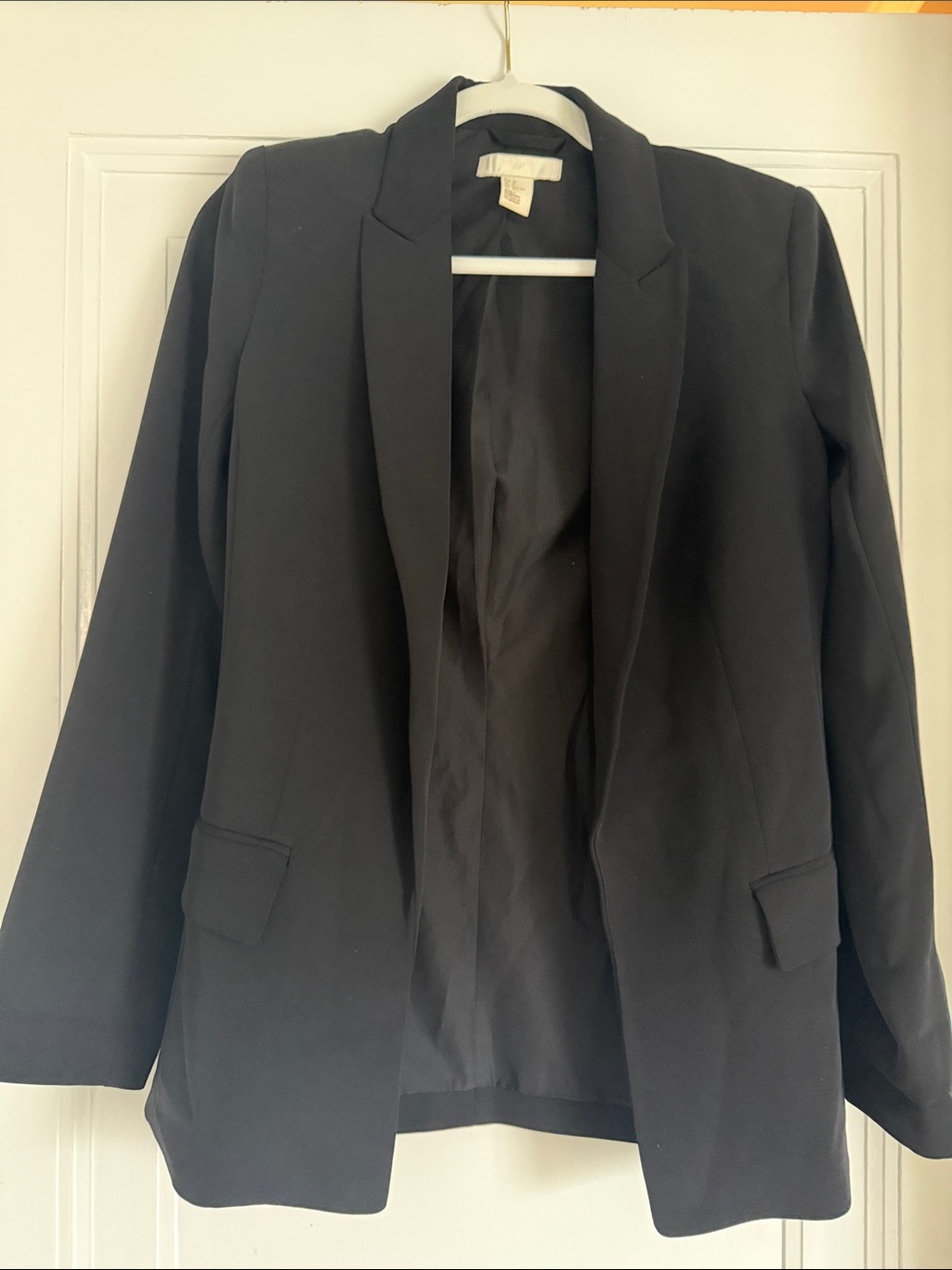 H&M Black Tailored Black Blazer - Size 2